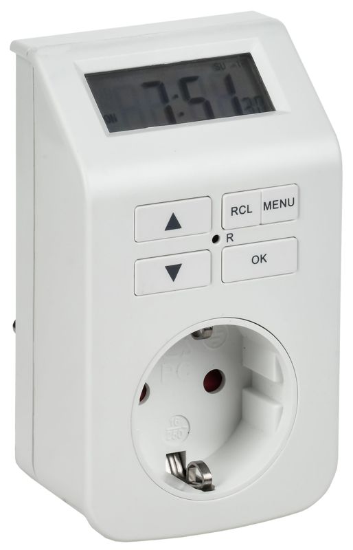 розетка-таймер электронный ртэ-5 16а ip20 1мин 7дн 112on/off iek ert10-1-16-n-01-6-k01 от BTSprom.by