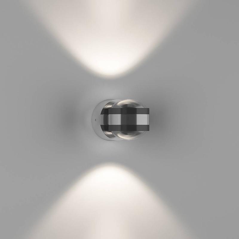 бра двухстороннее gw-095-2-6-sl-nw 6вт 4500к ip20 поворотн. с линзой lupa d серебр. designled 00-00001564 от BTSprom.by