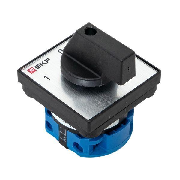  Переключатель кулачковый ПК-1-41 1П 10А "1-0-2" EKF pk-1-41-10 фото в каталоге от BTSprom.by