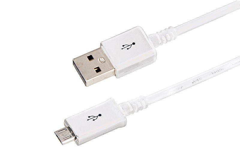 кабель usb microusb длинный штекер 1м бел. rexant 18-4269-20 от BTSprom.by