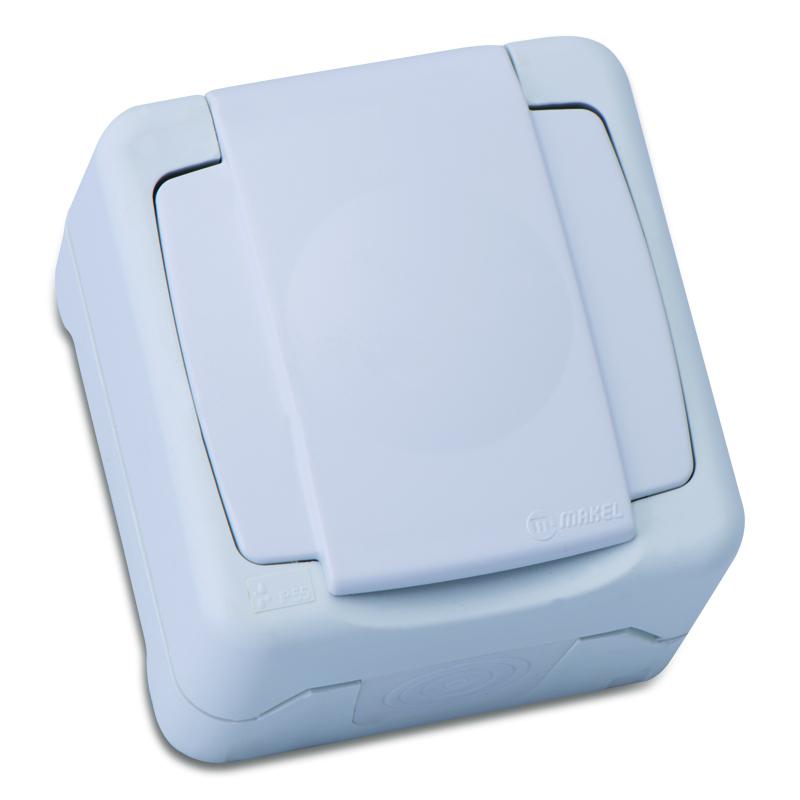 розетка ip55 с заземл. и крышкой бел. makel 36001029 от BTSprom.by розетка ip55 с заземл. и крышкой бел. makel 36001029 от BTSprom.by