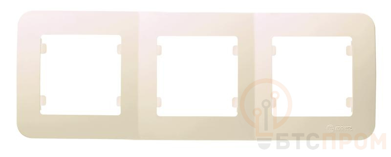 Рамка 3-м Lillium Natural горизонт. крем. Makel 55213 фото в каталоге от BTSprom.by  Рамка 3-м Lillium Natural горизонт. крем. Makel 55213 фото в каталоге от BTSprom.by