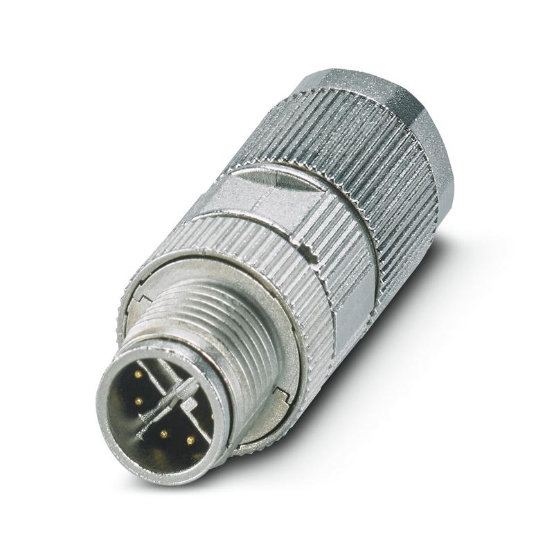 соединитель штекерный sacc-m12msx-8ct-cl sh для передачи данных phoenix contact 1422844 от BTSprom.by