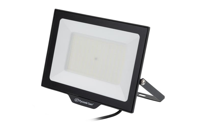 прожектор светодиодный сдо fl 10 c 150w vw 865 bk cl 327х260х31.5мм 150вт 6500к ip65 уличный черн. русский свет 15081023057 от BTSprom.by
