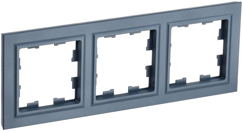 рамка 3-м brite ру-3-брм маренго iek br-m32-k35 от BTSprom.by