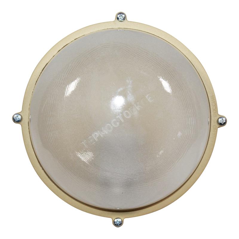  Светильник НББ 03-60-013 "Терма 1301" IP65 кругл. малый матов./корпус беж. Элетех 1005501014 фото в каталоге от BTSprom.by