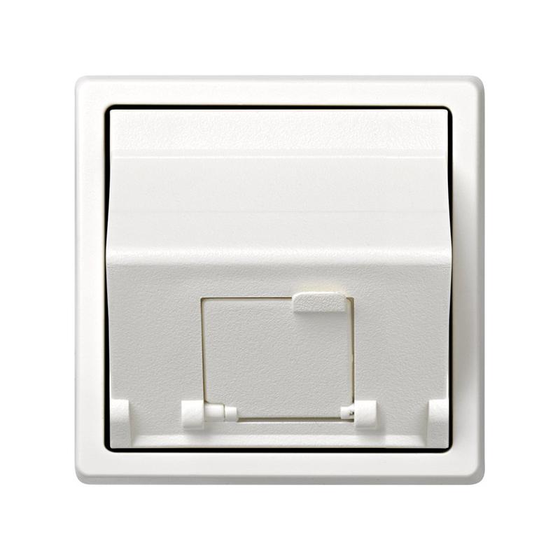 адаптер на 1 rj45(12) коннектор 75528; 75540; 75541; 75544-39 наклонный simon73 loft бел. 73085-60 от BTSprom.by