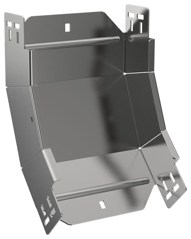 Угол для лотка вертикал. внутр. 45град. 100х150 2мм ESCA 7 IEK ES7-PN-45-100-150-20 от BTSprom.by