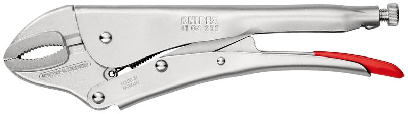 зажим ручной с фиксацией для тяжелых условий работы l-300мм оцинк. knipex kn-4104300 от BTSprom.by