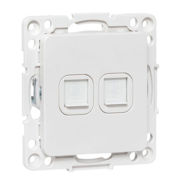 розетка компьютерная 2-м стокгольм rj-45 механизм бел. ekf eyk02-035-10 от BTSprom.by