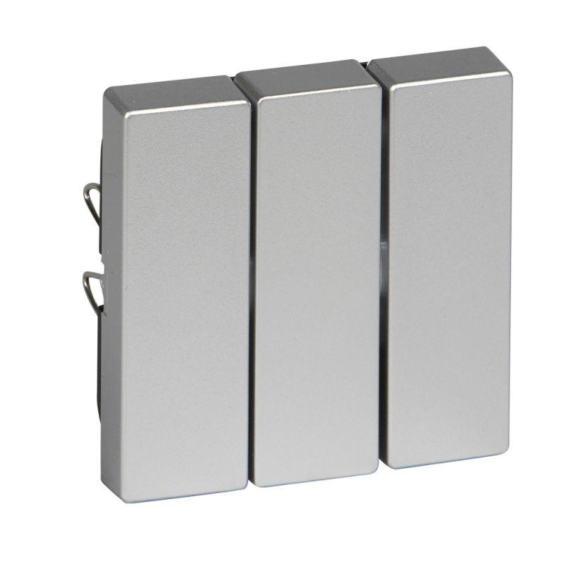  Клавиша 3-м Merten алюм. SchE MTN311960 фото в каталоге от BTSprom.by