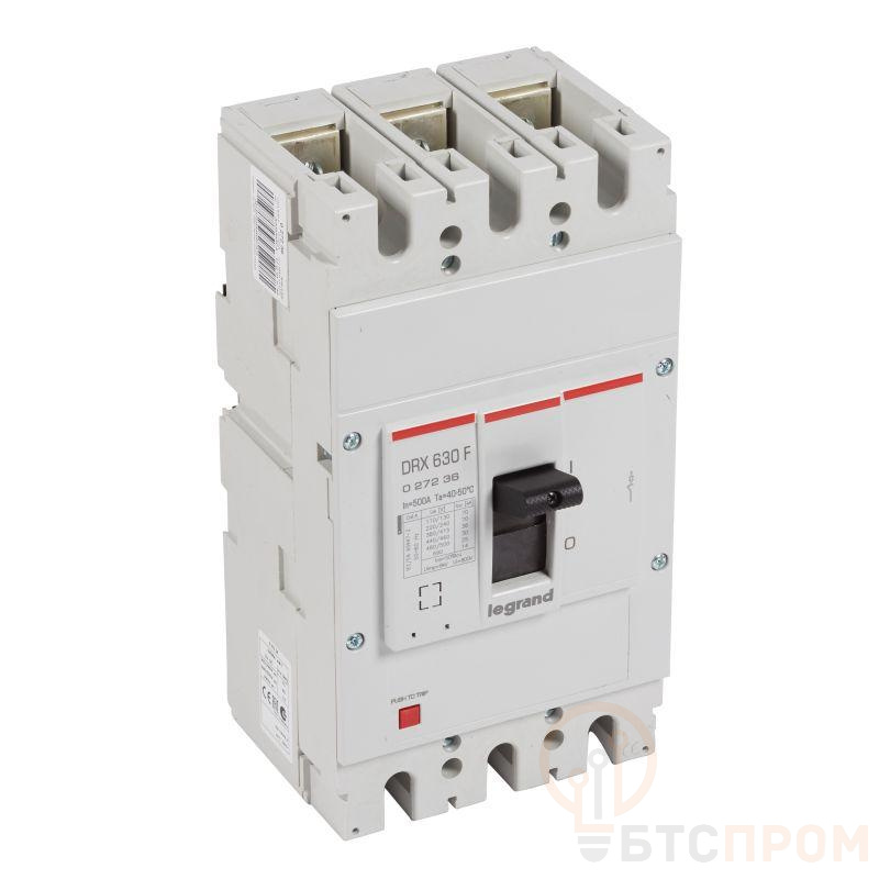 Выключатель автоматический 3п 500А 36кА DRX630 термомагнитн. расцеп. Leg 027236 фото в каталоге от BTSprom.by  Выключатель автоматический 3п 500А 36кА DRX630 термомагнитн. расцеп. Leg 027236 фото в каталоге от BTSprom.by
