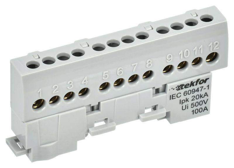 шина l "фаза" изол. на универс. держ. 6х9-10-ср tekfor iek tf-nn10-10-kl-k03 от BTSprom.by шина l "фаза" изол. на универс. держ. 6х9-10-ср tekfor iek tf-nn10-10-kl-k03 от BTSprom.by
