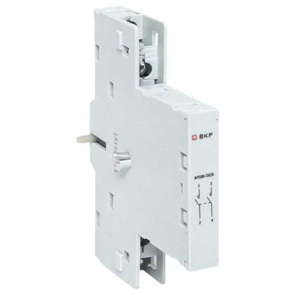 Блок контактов боков. дополнительный АПД-80 ДКБ-20 2НО EKF apd80-a02 фото в каталоге от BTSprom.by