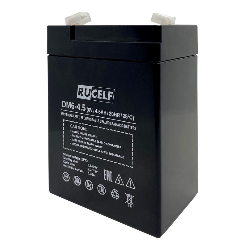 батарея аккумуляторная rucelf dm6-4.5 от BTSprom.by батарея аккумуляторная rucelf dm6-4.5 от BTSprom.by