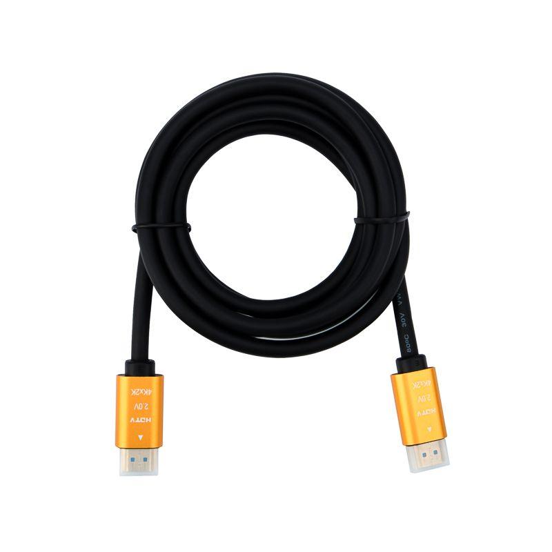 кабель hdmi - hdmi 2.0 2м gold rexant 17-6104 от BTSprom.by