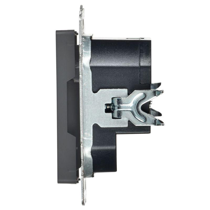  Подсветка светодиодная BRITE встраив. ПЛ20-БрГ механизм графит IEK BR-FL20-K53 фото в каталоге от BTSprom.by