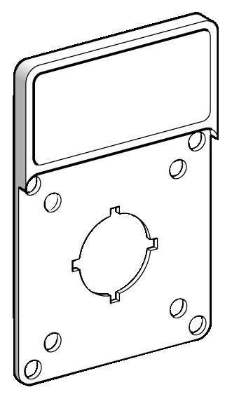  Держатель маркир. 45х45мм SchE KZ13 фото в каталоге от BTSprom.by
