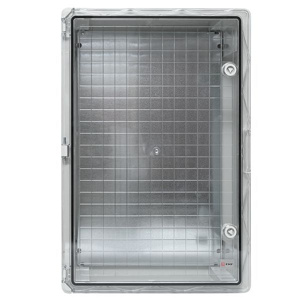  Бокс пластиковый с монтажной платой 600х400х200 IP65 прозр. дверь PROxima EKF PBT65MP008 фото в каталоге от BTSprom.by