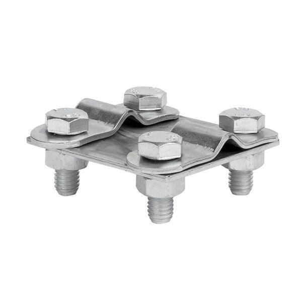 зажим контрольный прут-прут (пластина 57х57мм) ni proxima ekf lp-55611-ni от BTSprom.by