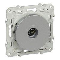  Розетка телевизионная оконечная TV 1-м Odace механизм алюм. SchE S53R445 фото в каталоге от BTSprom.by