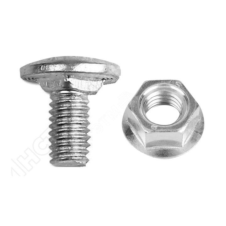 Комплект соединительный (винт М6х10 DIN 603 + гайка М6 DIN 6923) (уп.100шт) Промрукав PR08.2408 от BTSprom.by