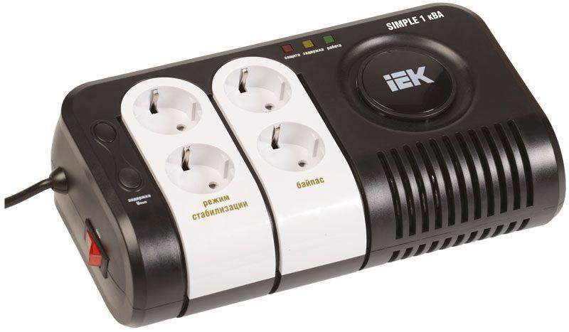 стабилизатор напряжения simple 1ква iek ivs25-1-01000 от BTSprom.by