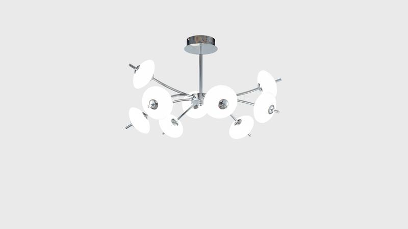 светильник stellar 38вт ip20 подвесной freya fr5209pl-l9ch от BTSprom.by