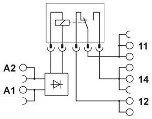 модуль релейный plc-rsc- 24dc/21hc phoenix contact 2967620 от BTSprom.by