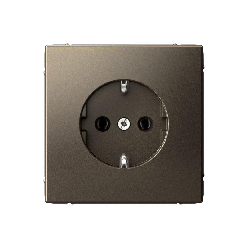 розетка artgallery 16а с заземл. быстрозажим. клем. механизм мокко se gal000643s от BTSprom.by