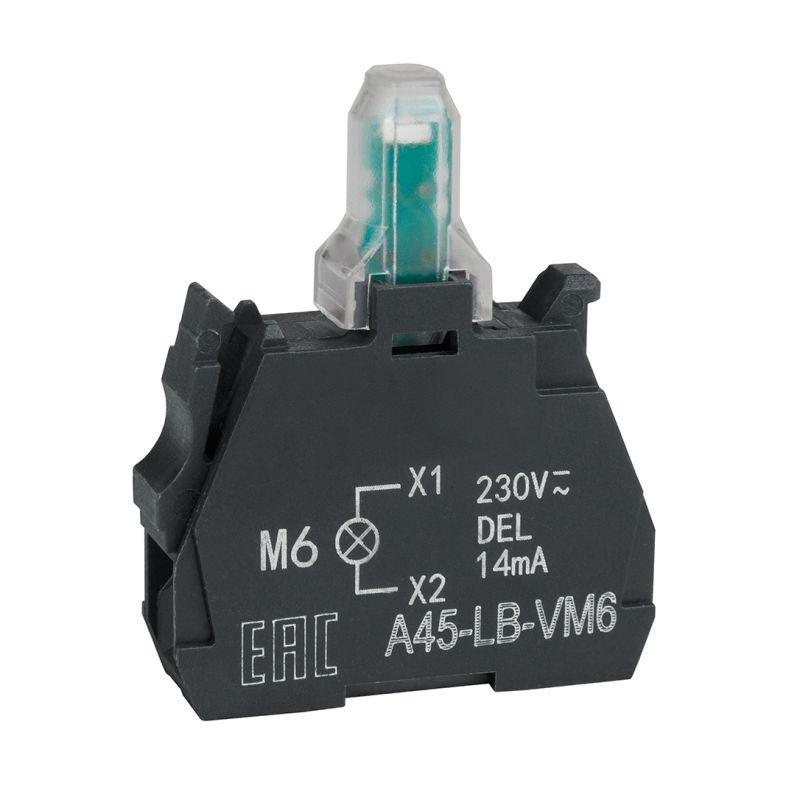 блок световой optisignal d22 a45-lb-vm6 син. 230-240vac zbvm6 кэаз 332211 от BTSprom.by