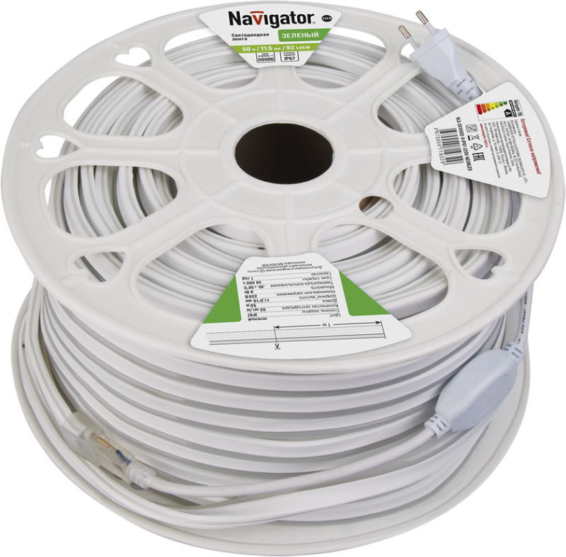 лента светодиодная 71 932 nls-2835g92-9-ip67-220v-neonled r20 (уп.20м) navigator 71932 от BTSprom.by