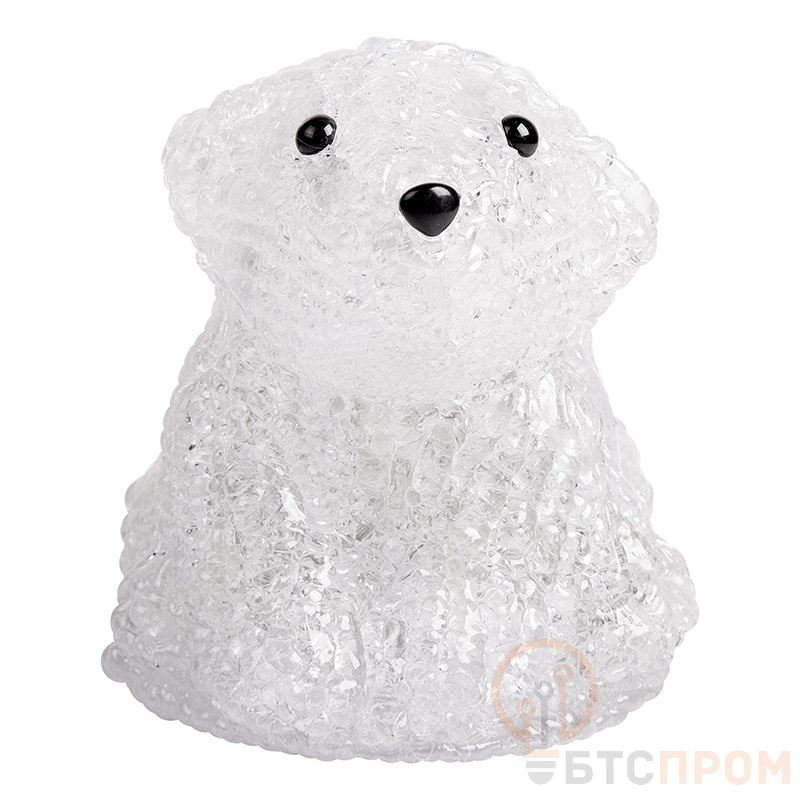  Акриловая светодиодная фигура Медвежата 3 шт, 20 см, 60 светодиодов фото в каталоге от BTSprom.by