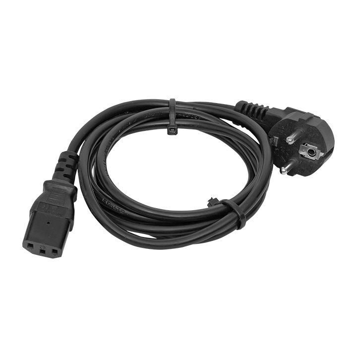 кабель питания teracom для pdu c13 - cee 7/7 (schuko) сеч. 3х1.5кв.мм 250в 10а 3.0м ekf trc-pca-c13-sh-3m от BTSprom.by
