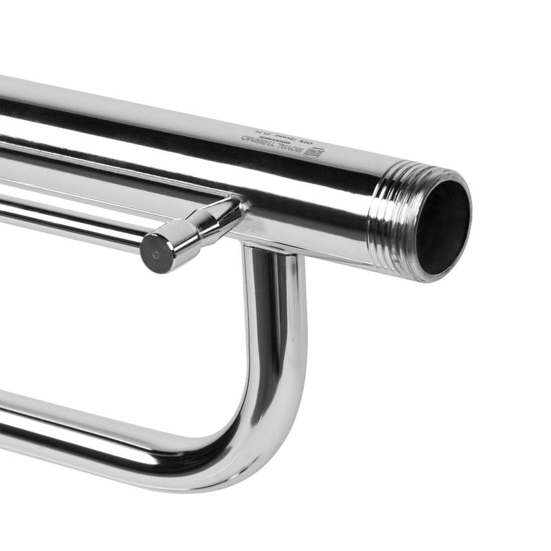  Полотенцесушитель Фокстрот 500х500 с полкой Royal Thermo НС-1204596 фото в каталоге от BTSprom.by