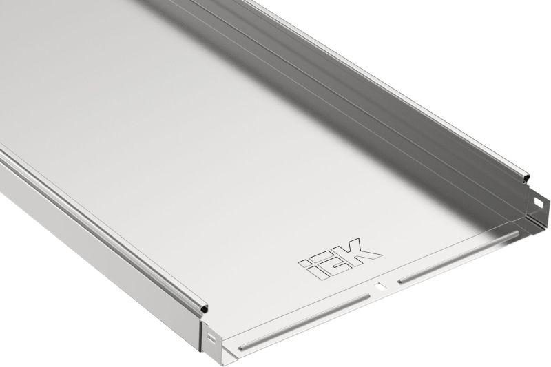 Лоток листовой неперфорир. 400х50 L3000 сталь 1.2мм IEK CLN10-050-400-120-3 от BTSprom.by