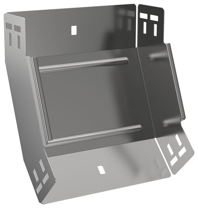 Угол для лотка вертикал. внутр. 45град. 100х200 1.2мм ESCA 5 IEK ES5-PN-45-100-200-12 от BTSprom.by