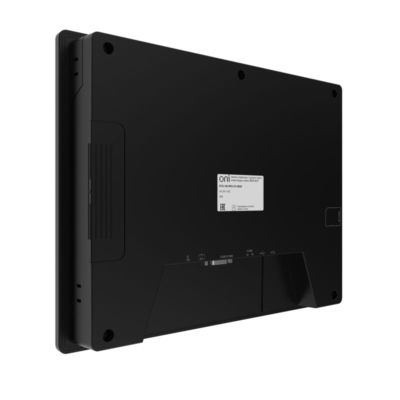  Панель оператора базовая ETG 10.1дюйм черн. ONI ETG-150-NPS-101-B000 фото в каталоге от BTSprom.by