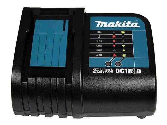 зарядное устройство makita dc 18 sd (14.4 - 18.0 в, 3.0 а, стандартная зарядка) от BTSprom.by