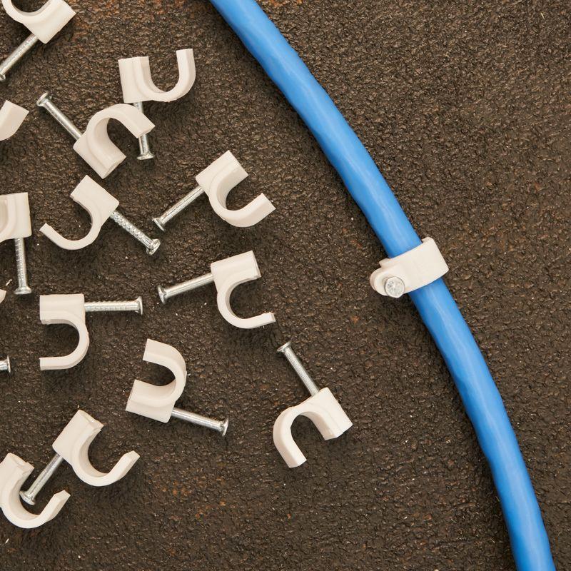  Крепеж кабеля круглый 7мм (уп.20шт) Rexant 07-4007-20 фото в каталоге от BTSprom.by