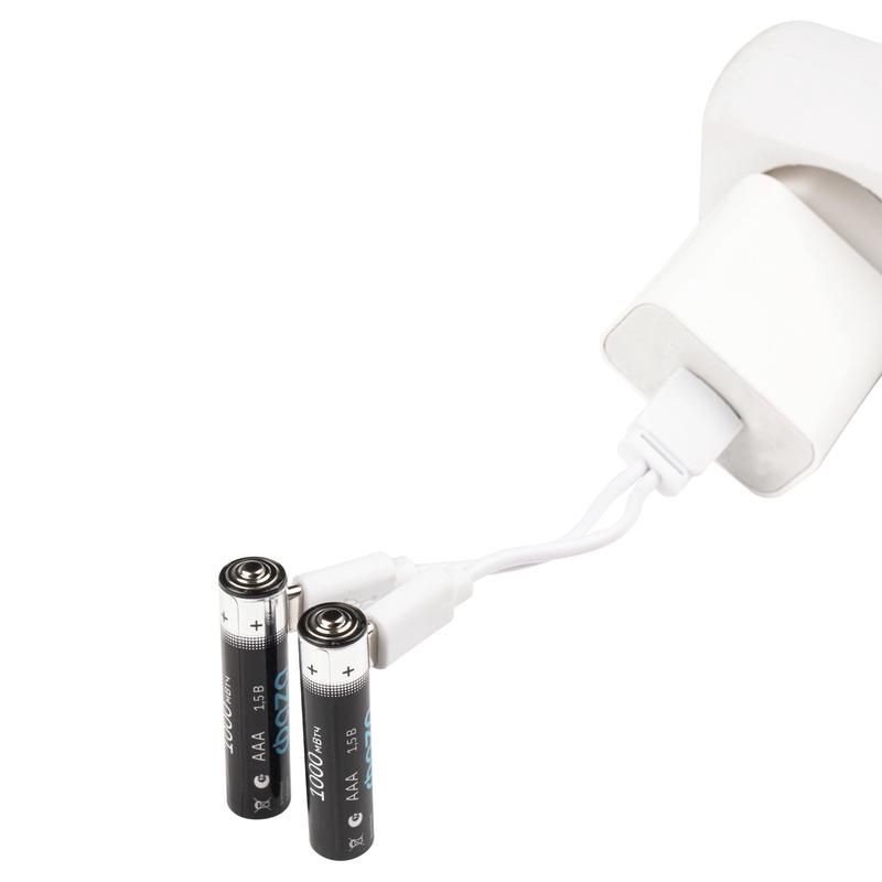  Аккумулятор литиевый AAA 1.5В Li-Ion 1000мВт.ч 660мА.ч зарядка от Type-C шнур в комплекте BL-4 (уп.4шт) ФАZА 5061668 фото в каталоге от BTSprom.by