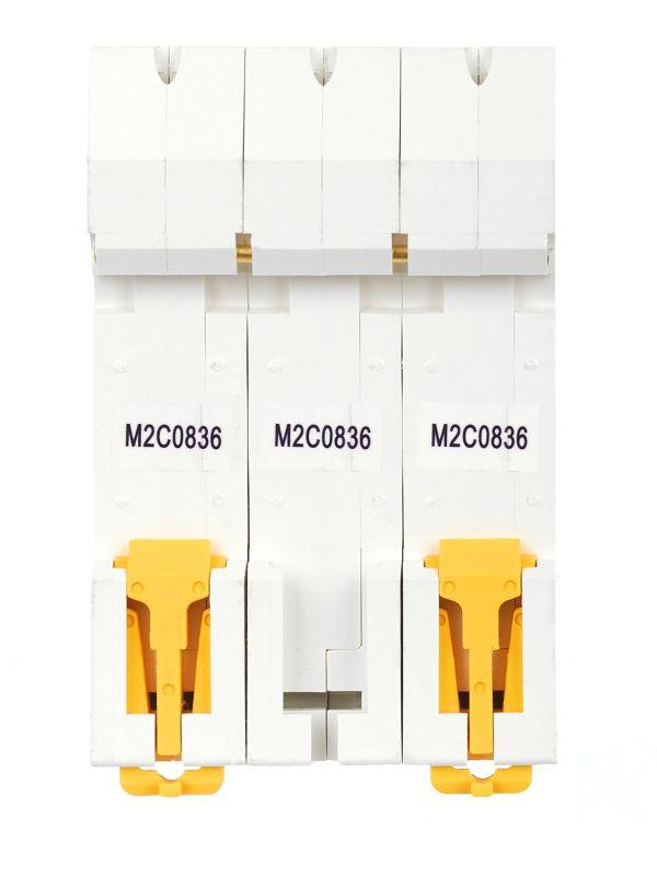  Выключатель автоматический модульный 3п C 8А M06N ARMAT IEK AR-M06N-3-C008 фото в каталоге от BTSprom.by