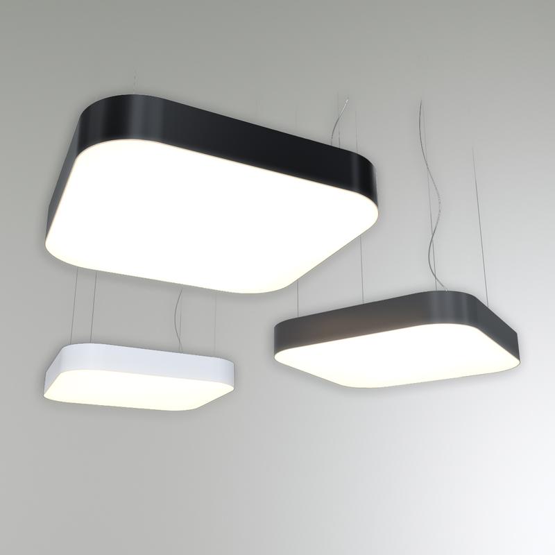 светильник светодиодный rve-lbx-box-soft-600-p 52вт 4000к 600х600х100мм подвесной бел. rvelektro rve00000332 от BTSprom.by