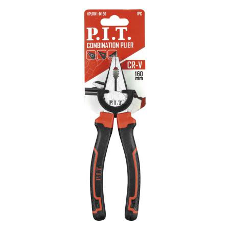 плоскогубцы комбинированные hplr01-0160 (160мм) p.i.t. hplr01-0160 от BTSprom.by