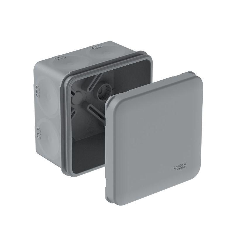 коробка распределительная multibox ip66 70х70х42 diy (со стикером) сер. se imt351961 от BTSprom.by