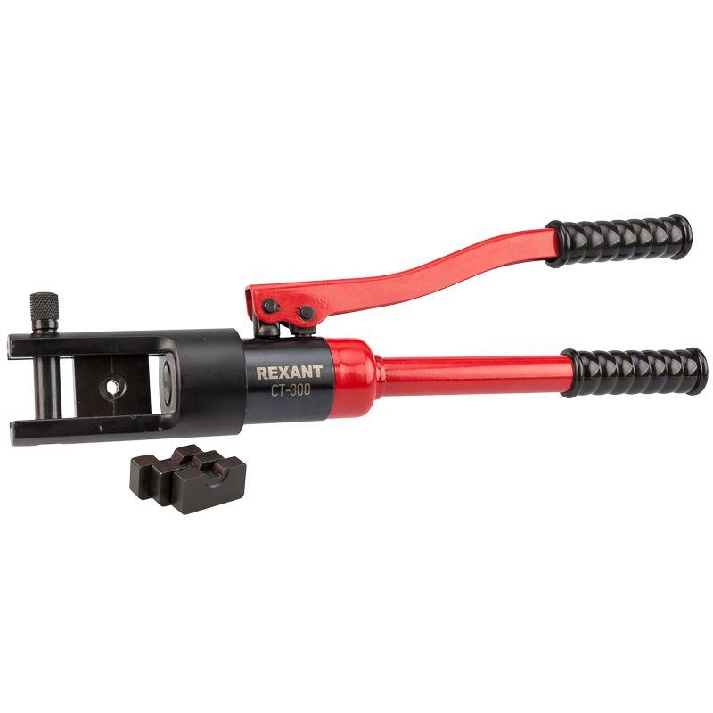  Пресс гидравлический CT-300 для наконечников 10-300кв.мм Rexant 12-3064 фото в каталоге от BTSprom.by