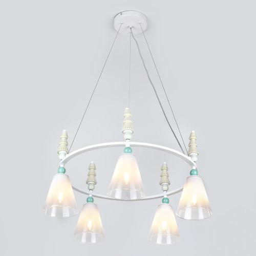  Люстра Cataleya 4146-305 60Вт 5хE27 дизайн Rivoli Б0066494 фото в каталоге от BTSprom.by