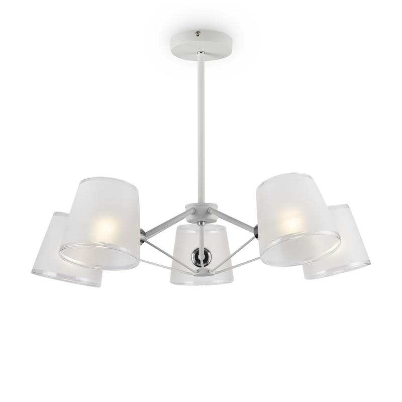 люстра gino 40вт e14х5 ip20 freya fr5108pl-05ch от BTSprom.by