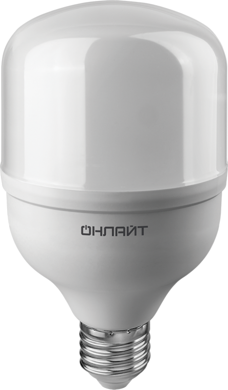 лампа светодиодная высокомощная 82 900 oll-t80-30-230-840-e27 30вт 4000к нейтр. бел. e27 2400лм 176-264в онлайт 82900 от BTSprom.by