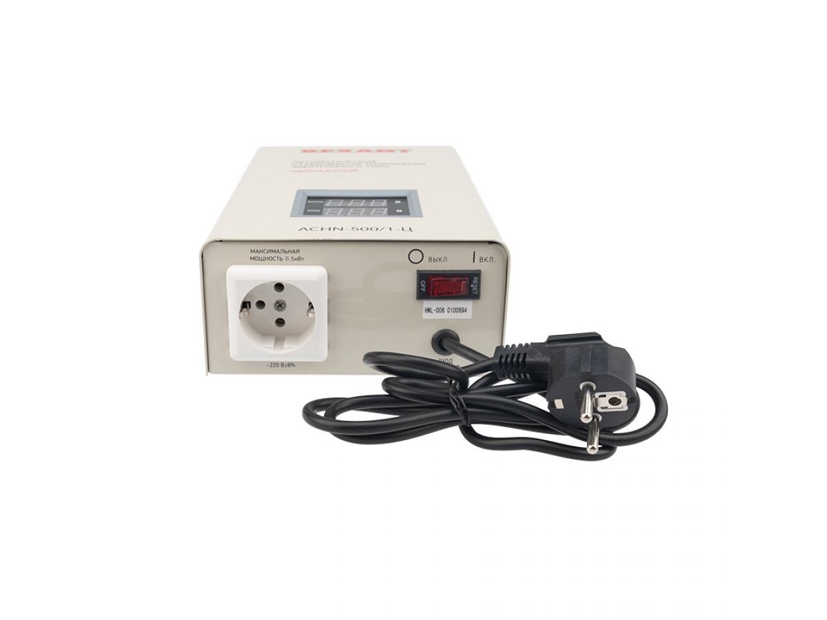  Стабилизатор напряжения АСНN-500/1-Ц настенный REXANT 11-5018 фото в каталоге от BTSprom.by